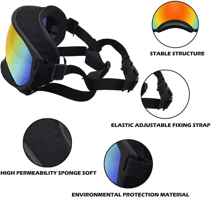 Dog Goggles | UV Protection & Windproof Sunglasses