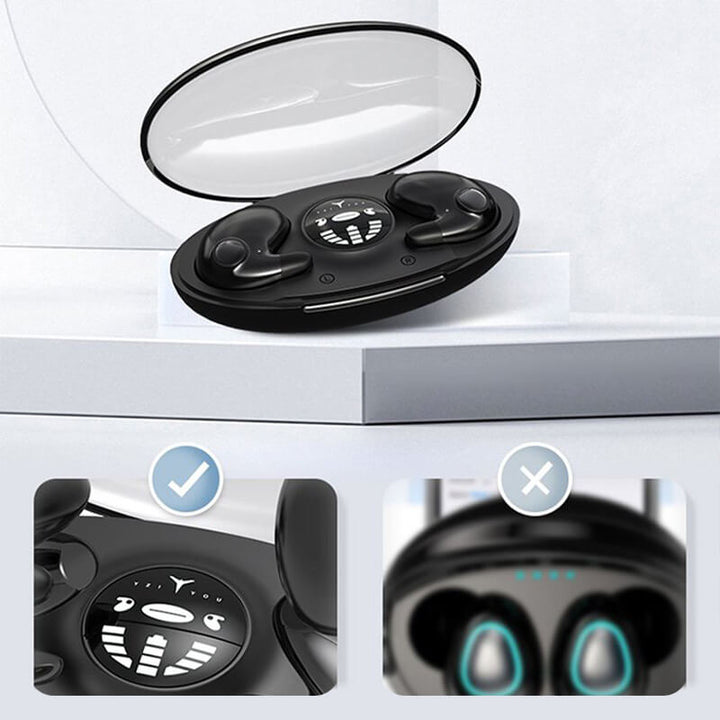 Wireless Sleep Headphones – Invisible Bluetooth Earbuds with IPX5 Waterproof Design for Comfortable Sleep