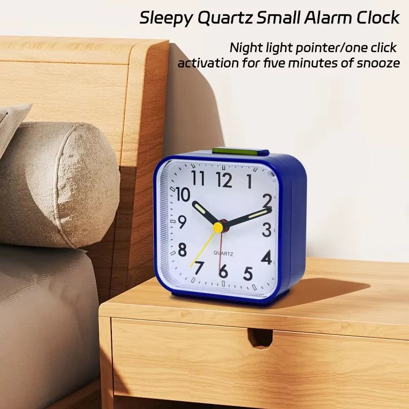 Silent & Peaceful Alarm Clock – Non-Ticking, Gentle Wake-Up Light, Snooze Function