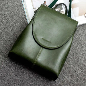 LuxeLeather – Trendy Leather Backpack for Women | Stylish, Versatile & Sustainable Design