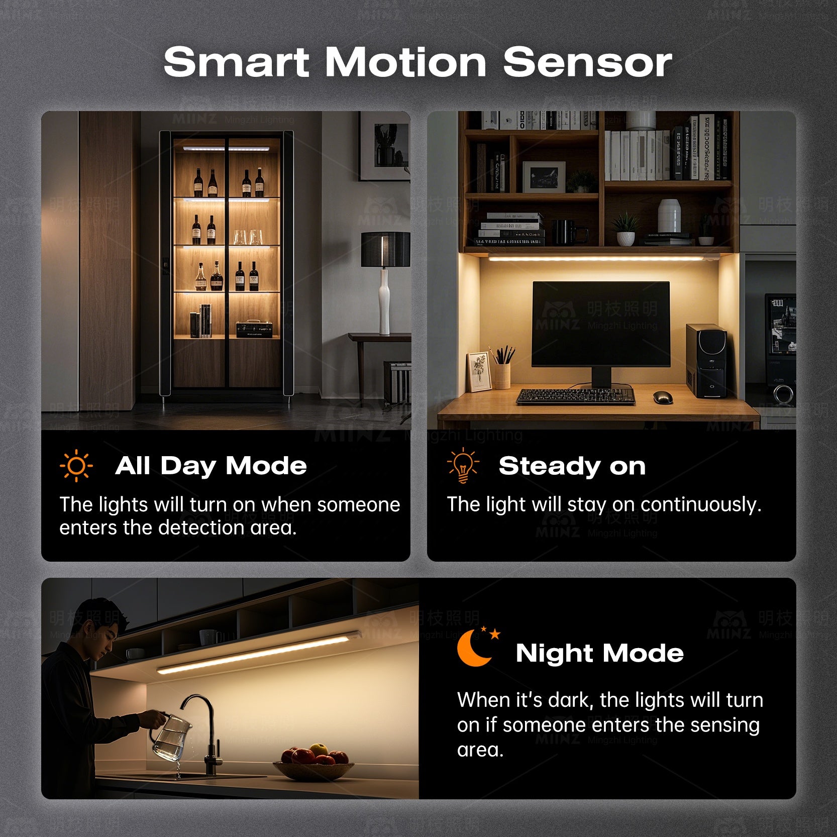 Illuminex – Versatile Magnetic Motion Sensor Light