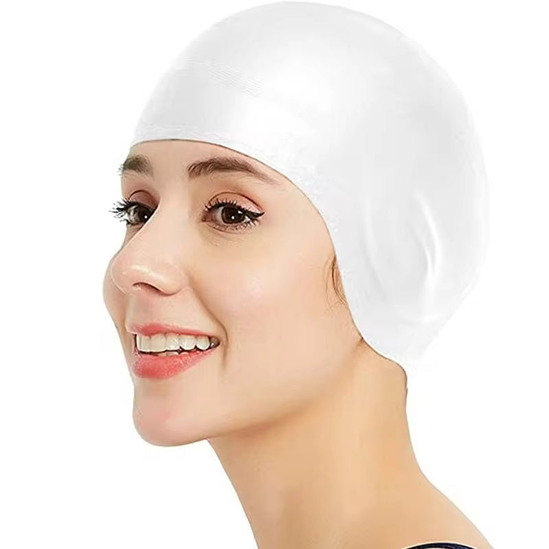 HydroFit – Silicone Swim Cap with Ear Protection