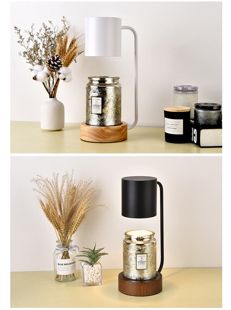 BeamNest | Japanese Minimalist Wooden Timing Dimmer Table Lamp