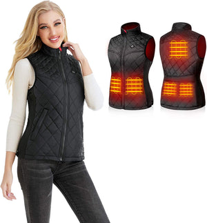Women's Heated Gilet Electric Heated Vest for Outdoor Use