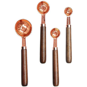 GlowMeasure Copper Set – Measuring Cups & Spoons for Calm, Intentional Kitchens