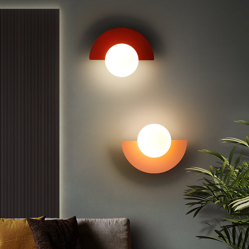 Nordic Semicircle Wall Lamp