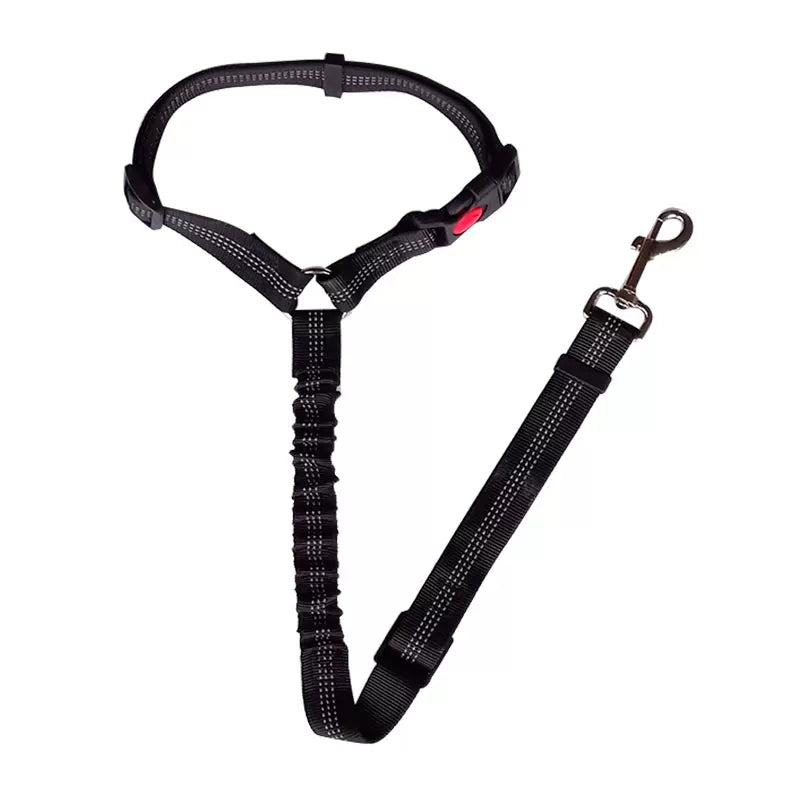 Dog Seat Belt | Adjustable Car Harness with 360° Rotation