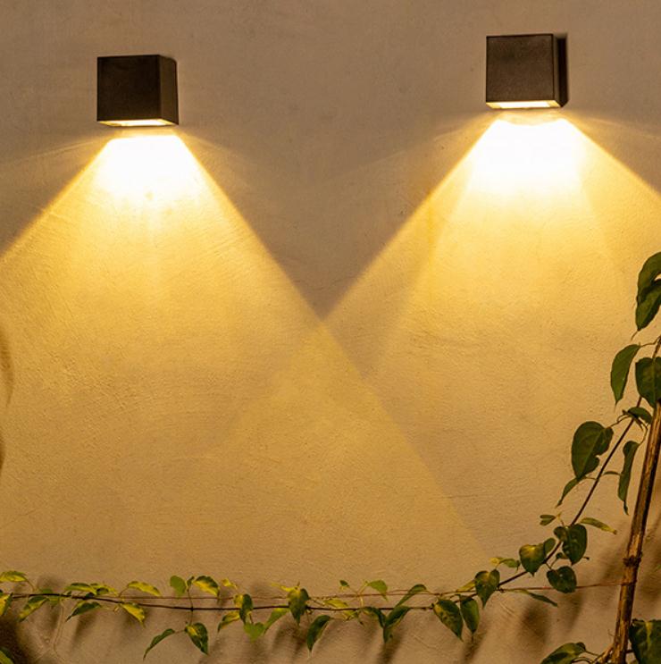 Premium Solar LED Wall Light – Wireless Outdoor Garden Lighting with Motion Sensor (IP65)