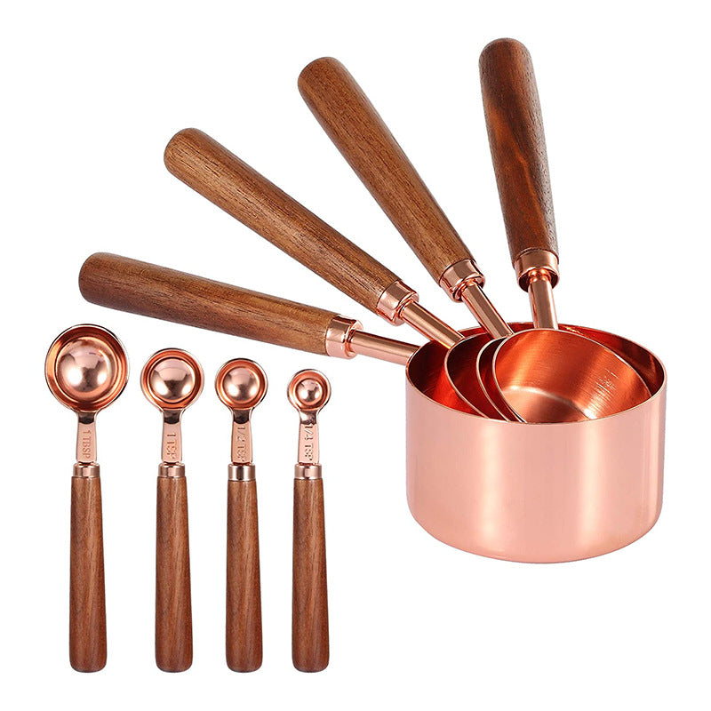 GlowMeasure Copper Set – Measuring Cups & Spoons for Calm, Intentional Kitchens