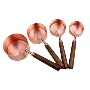 GlowMeasure Copper Set – Measuring Cups & Spoons for Calm, Intentional Kitchens