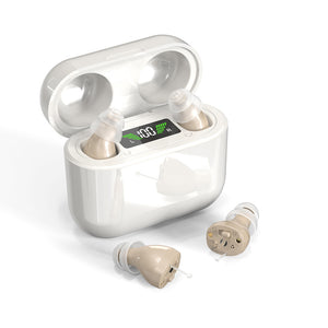 Digital In-Ear Hearing Aids | Tinnitus Relief Sound Therapy | Rechargeable, Noise Reduction