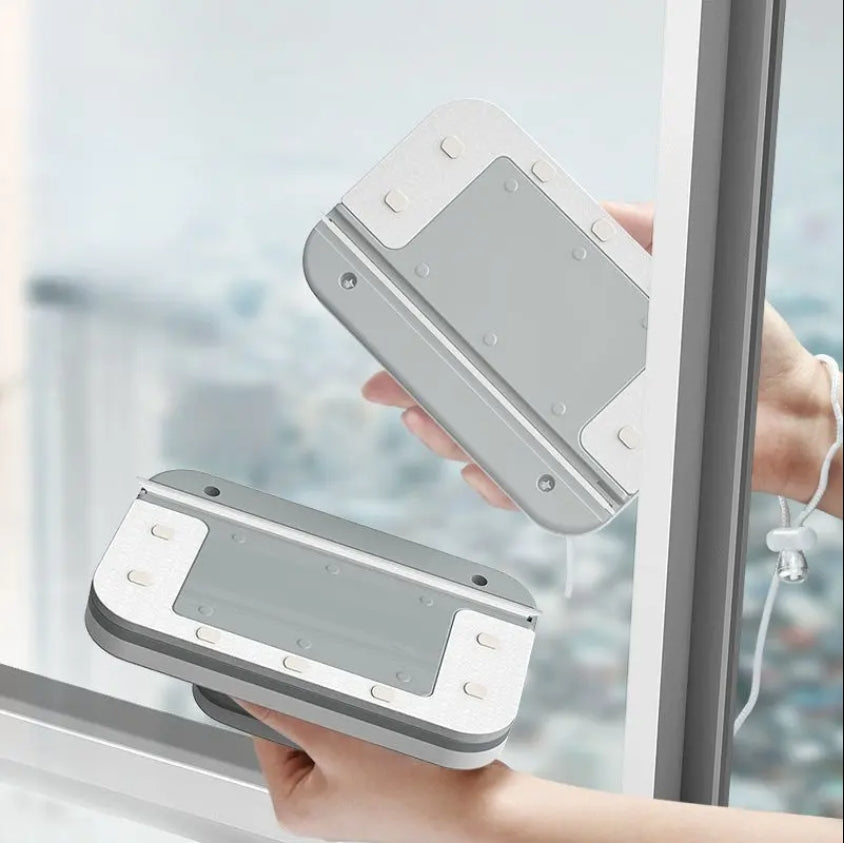 Magnetic Window Cleaner for Double-Sided Shine