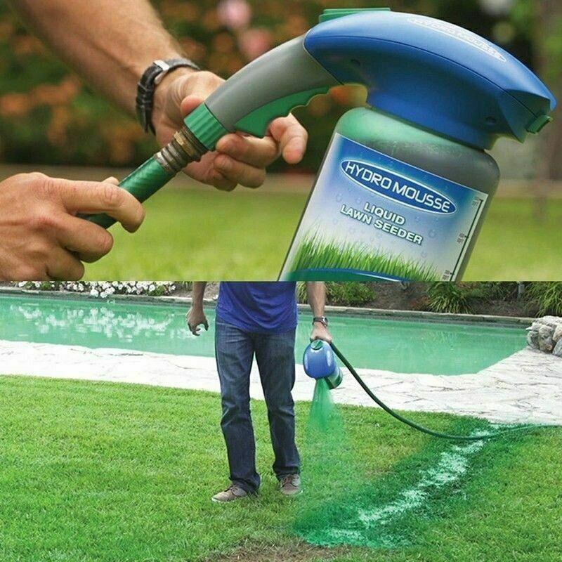 Garden Hose Spray Seeding Kit for Lawn Repair and Growth