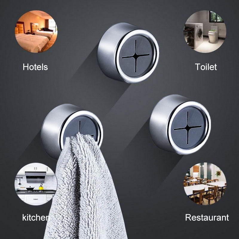 GripTowel – Self-Adhesive Towel Holders for Kitchen & Bathroom (Set of 3)