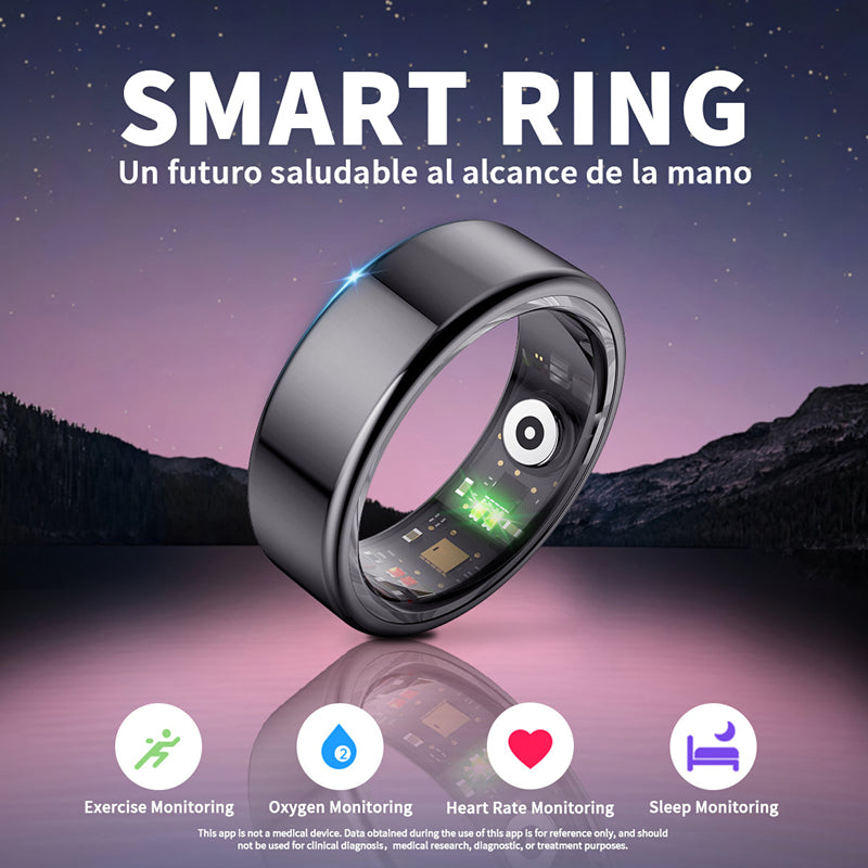 Kira | Titanium Health Tracker Ring