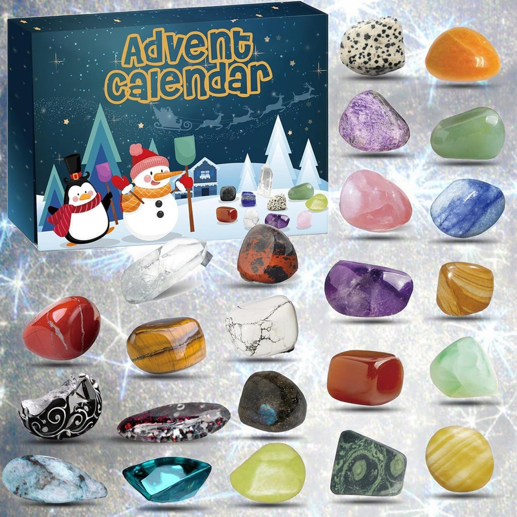 StoneMagic | Advent Calendar – 24 Natural Crystal Treasures