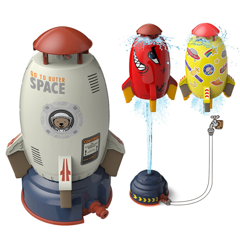 Water Rocket Launcher - Water Pressure Lift Sprinkler Toy