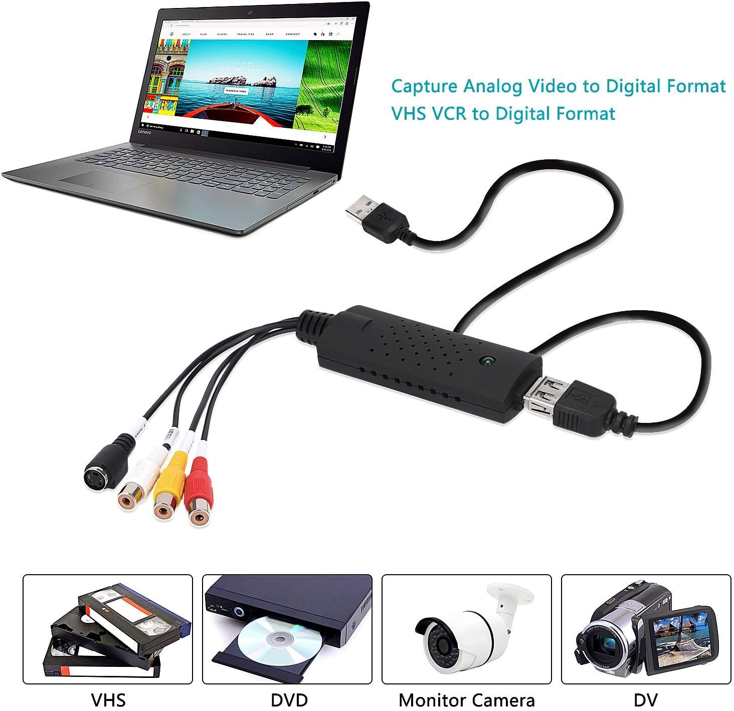 VHS to Digital File Converter