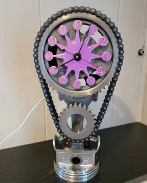 GearGlow – Modern Wall Clock with Intriguing Gear Movement