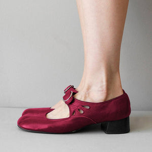 Beatrice | Vintage Shoes with a Rounded Toe