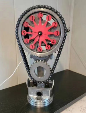 GearGlow – Modern Wall Clock with Intriguing Gear Movement