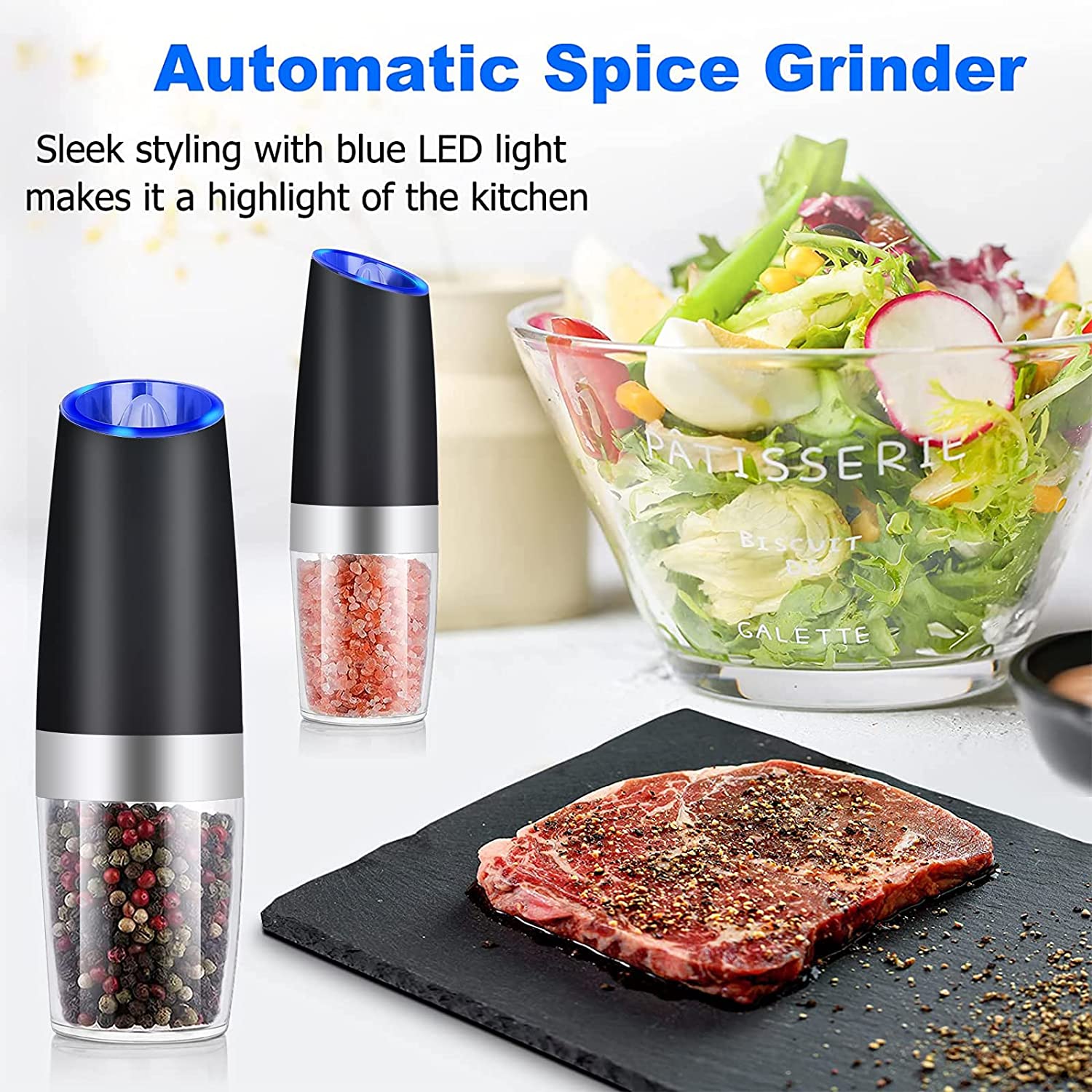 Electric Salt And Pepper Grinder
