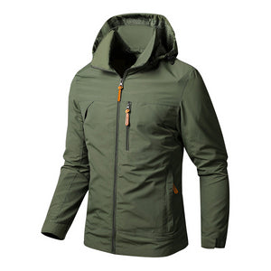 Waterproof and windproof men's jacket - Arvid