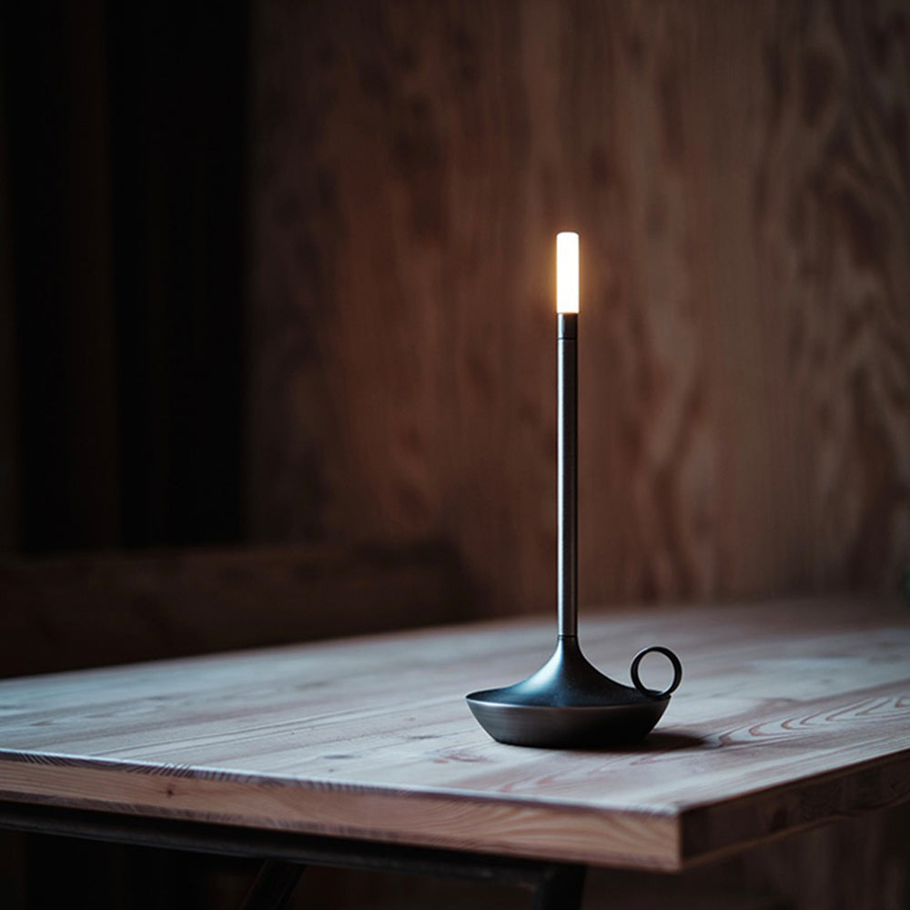 Graypants Wick Type rechargeable table lamp