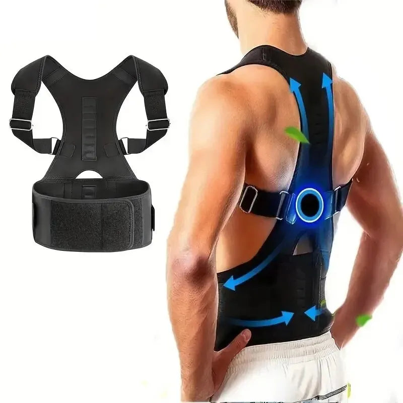 AlignPro | Magnetic Back Brace | Supports a Straight Posture