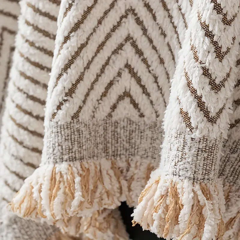 Stripe Herringbone Sofa Cover