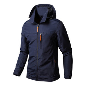Waterproof and windproof men's jacket - Arvid