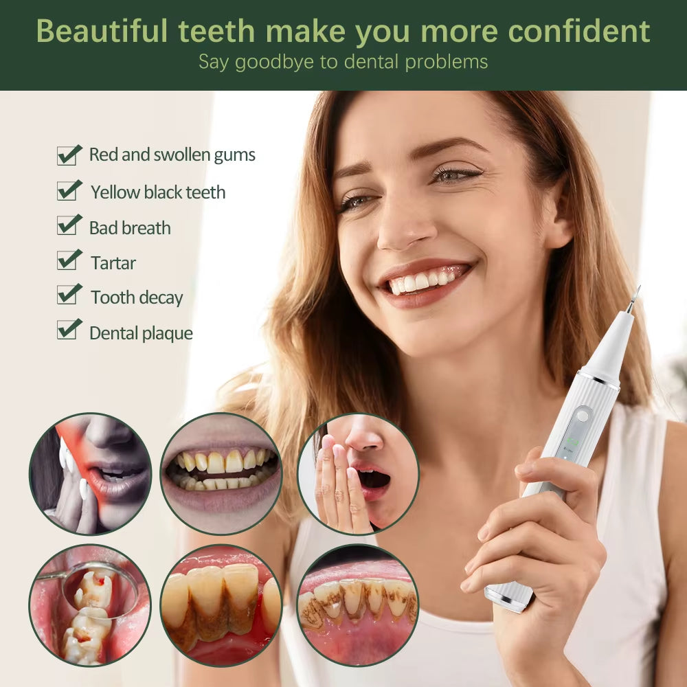 Professional Ultrasonic Dental Cleaner | Advanced Plaque & Tartar Remover