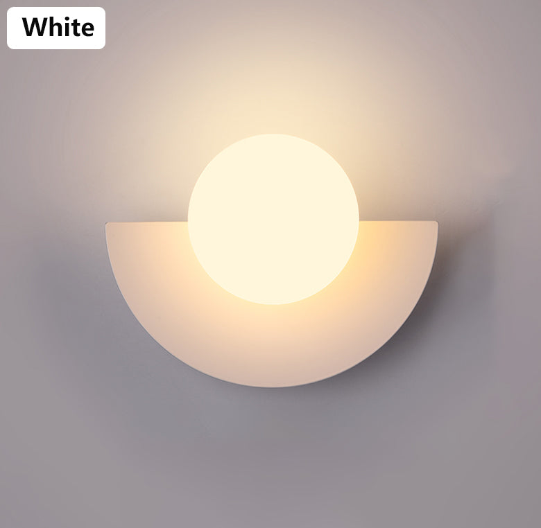 Nordic Semicircle Wall Lamp