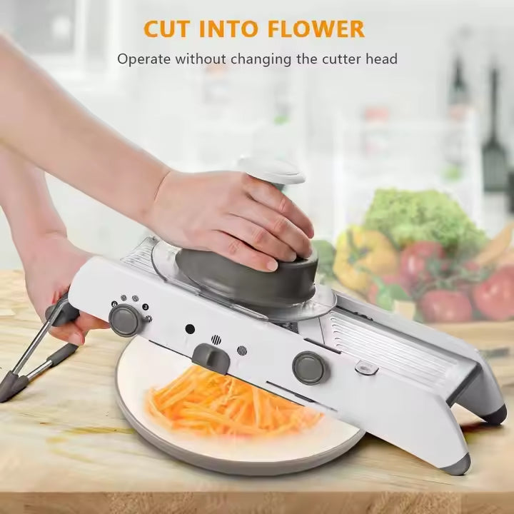 KitchenMaster | Quick, Precise, and Safe Vegetable Slicer