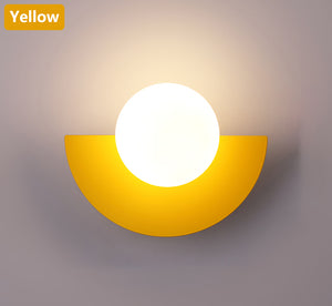 Nordic Semicircle Wall Lamp