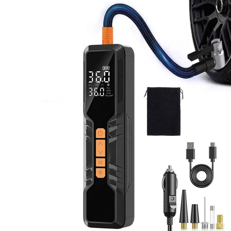 Tire Inflator Portable Air Compressor Car Bike Ball
