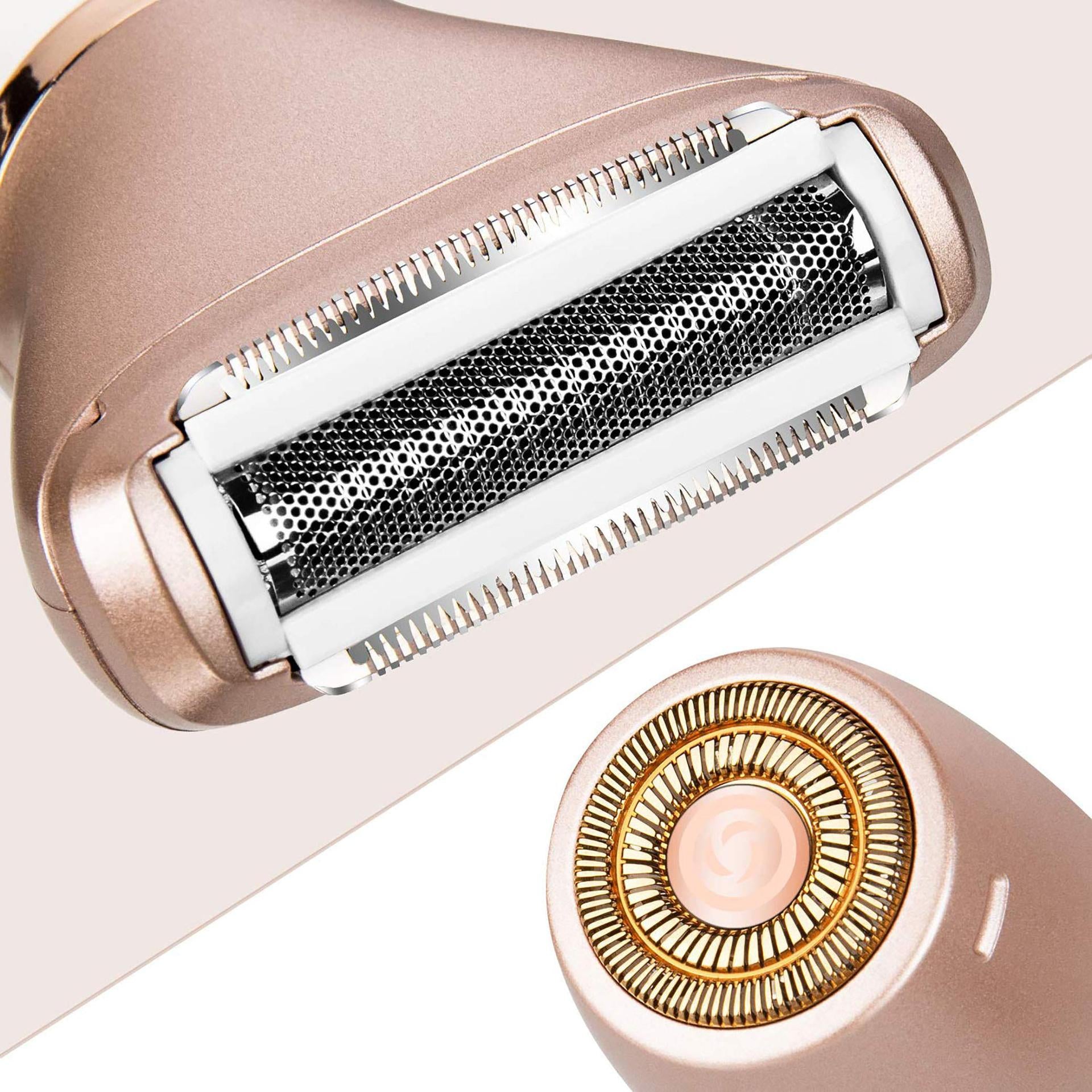 Electric Lady Shaver | Dual Head Wet Dry Rechargeable