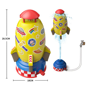Water Rocket Launcher - Water Pressure Lift Sprinkler Toy