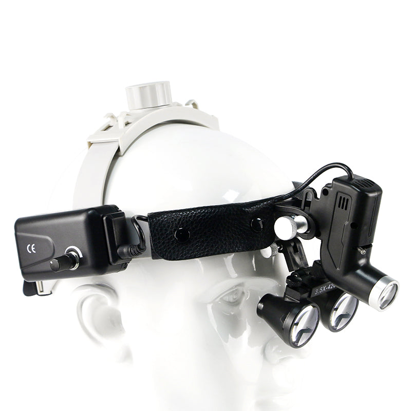 ProVision 5W LED Dental & Surgical Headlamp with 3.5X Magnifying Binocular Loupes