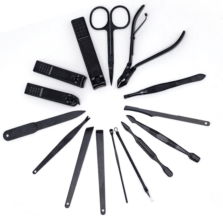 16-Piece Premium Nail Care Set – Complete Manicure & Pedicure Kit with Storage Case