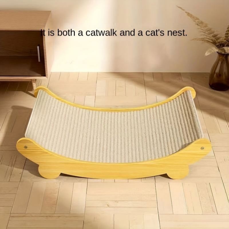 Cozy Cat Lounge | Premium Scratching Lounge with Durable Design | Comfortable Retreat for Healthy Scratching
