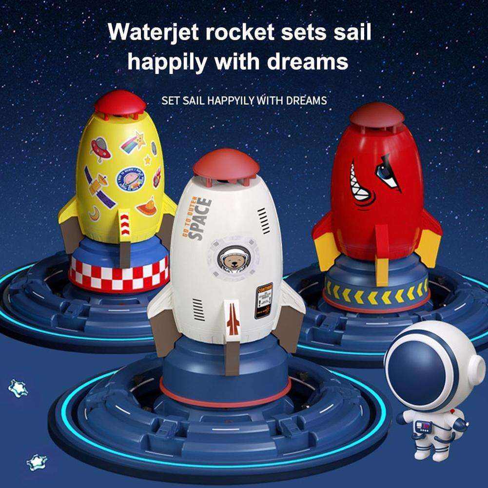 Water Rocket Launcher - Water Pressure Lift Sprinkler Toy