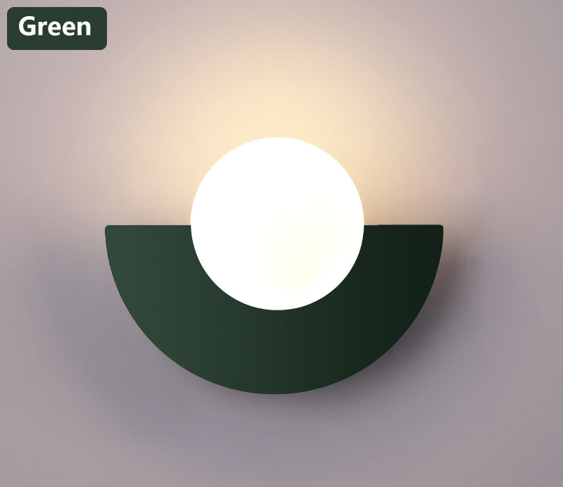 Nordic Semicircle Wall Lamp