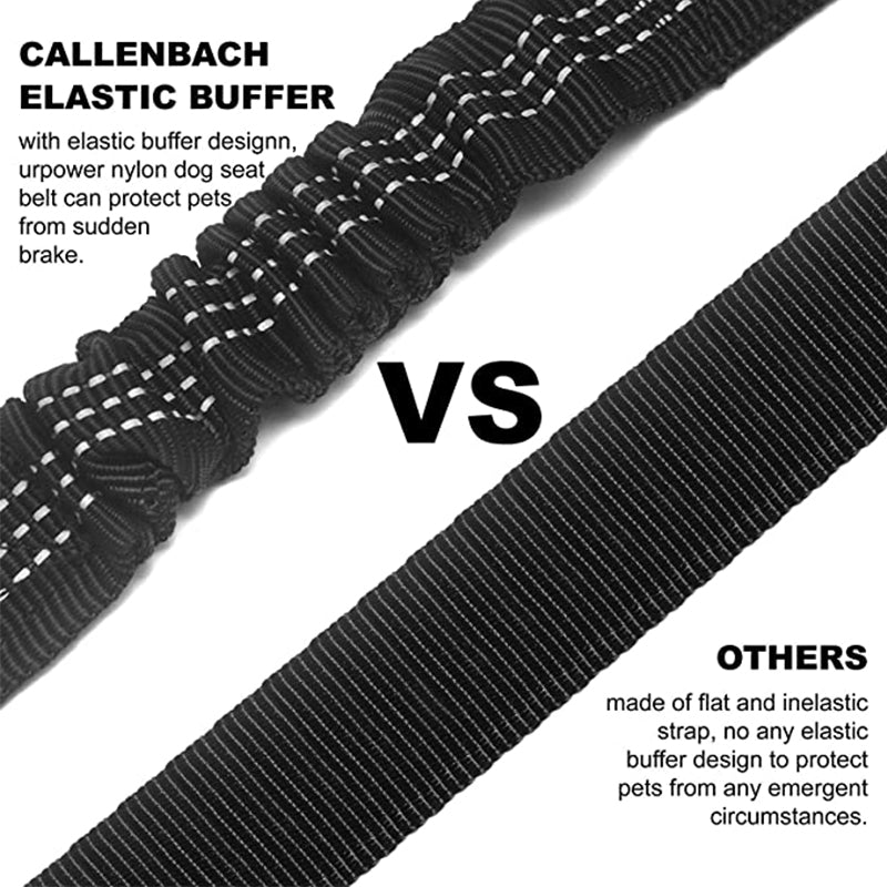 Dog Seat Belt | Adjustable Car Harness with 360° Rotation