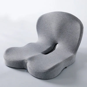 Back and Seat Cushion Ergonomic Memory Foam with Lumbar Support