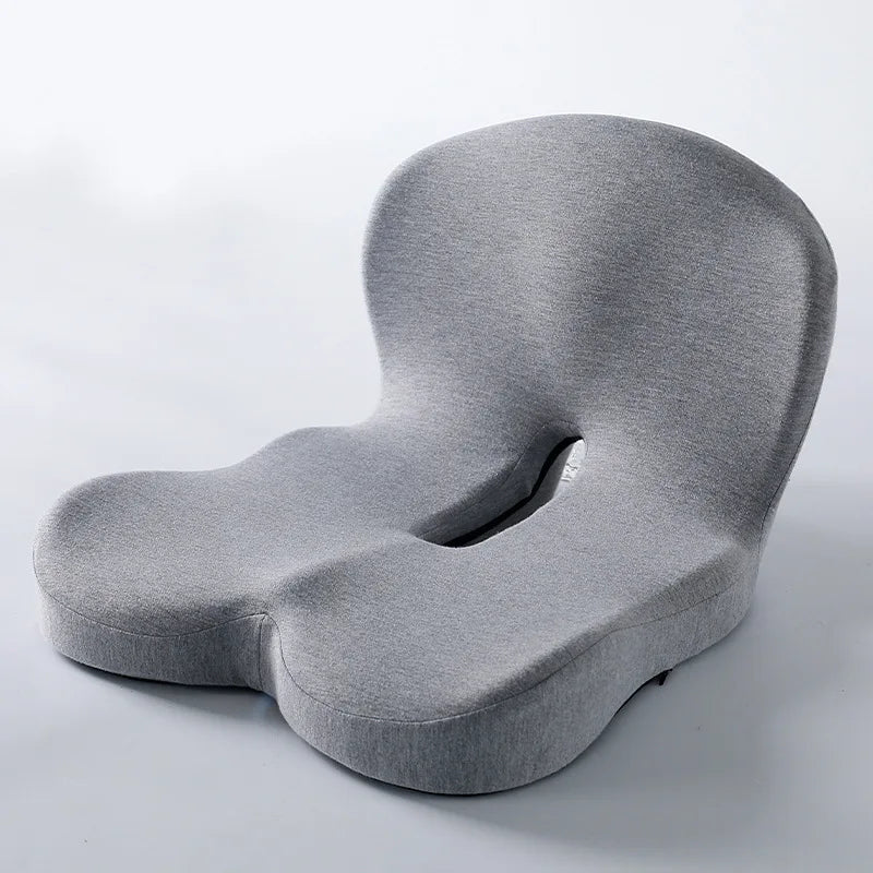 Back and Seat Cushion Ergonomic Memory Foam with Lumbar Support