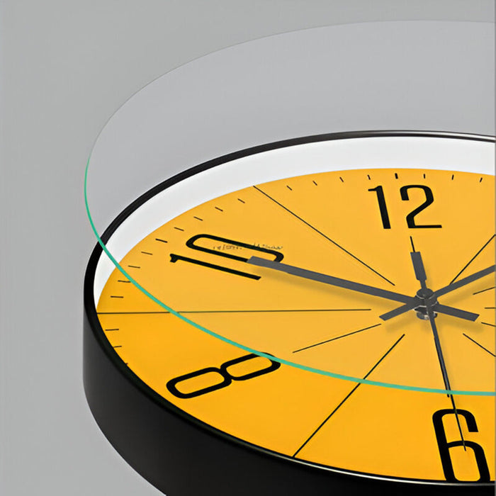 Modern Wall Clock with Silent Movement – Scandinavian Design Minimalist Home Decor