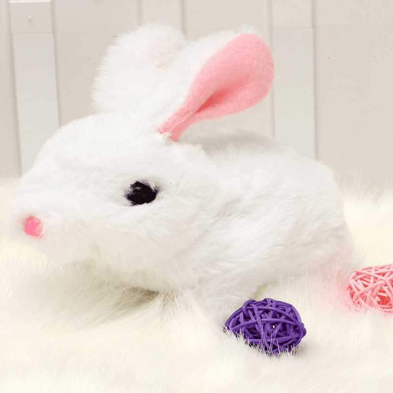 Plush Bunny Toy Realistic Soft Stuffed Rabbit Companion