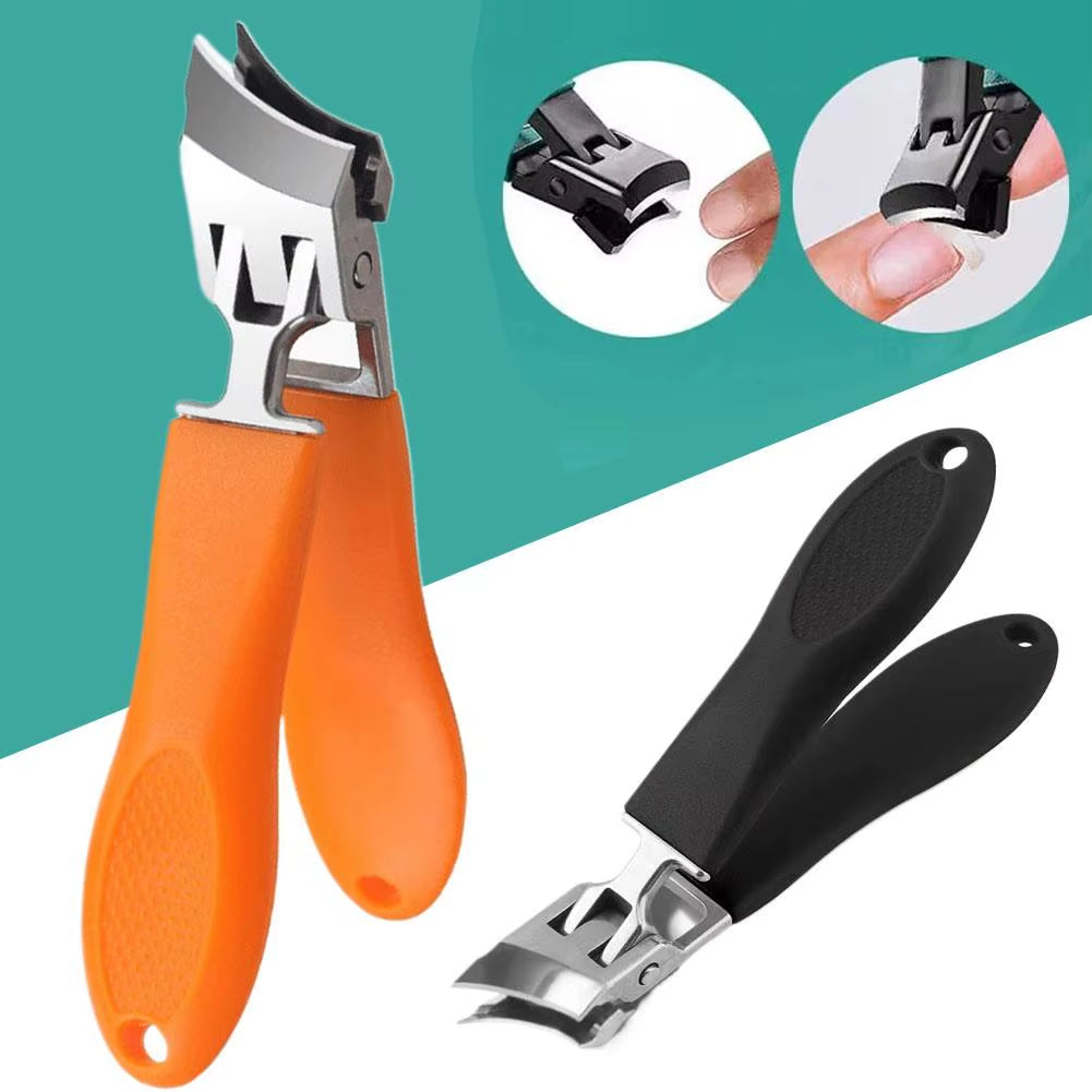 Powerful Nail Clippers for Thick Nails – Ergonomic Design with Anti-Splash Protection for Seniors