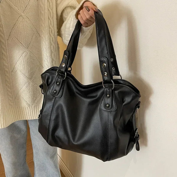 Lunelle - Large soft leather bag